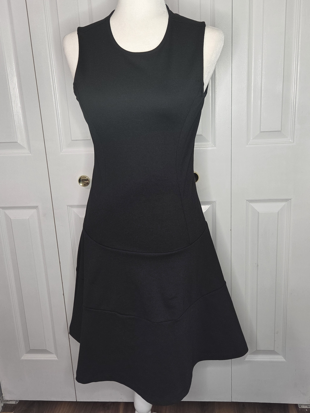 GAP Classic Black Sleeveless A-Line Dress